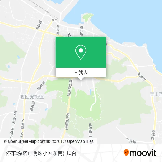 停车场(塔山明珠小区东南)地图