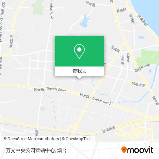 万光中央公园营销中心地图