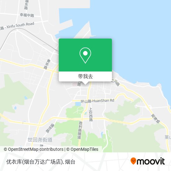 优衣库(烟台万达广场店)地图