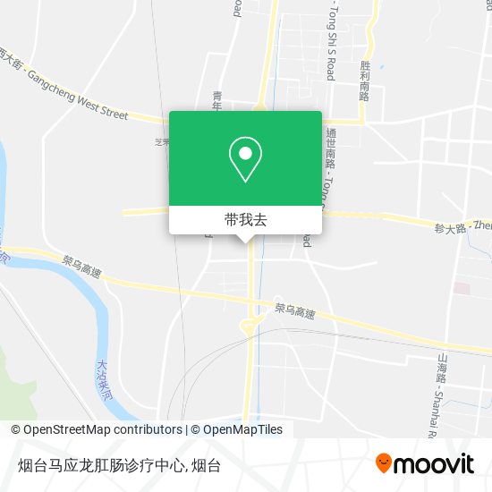 烟台马应龙肛肠诊疗中心地图
