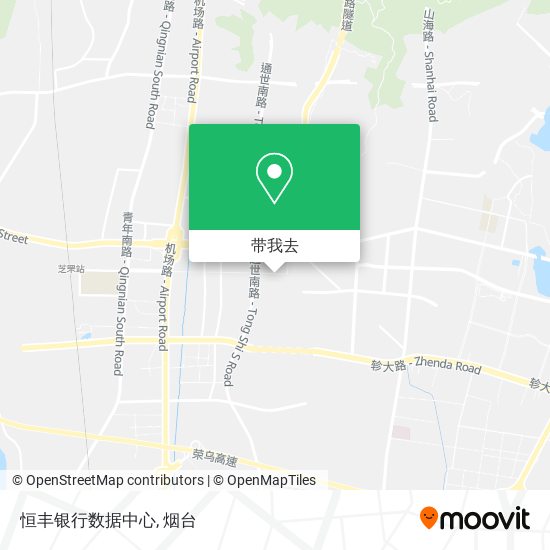 恒丰银行数据中心地图
