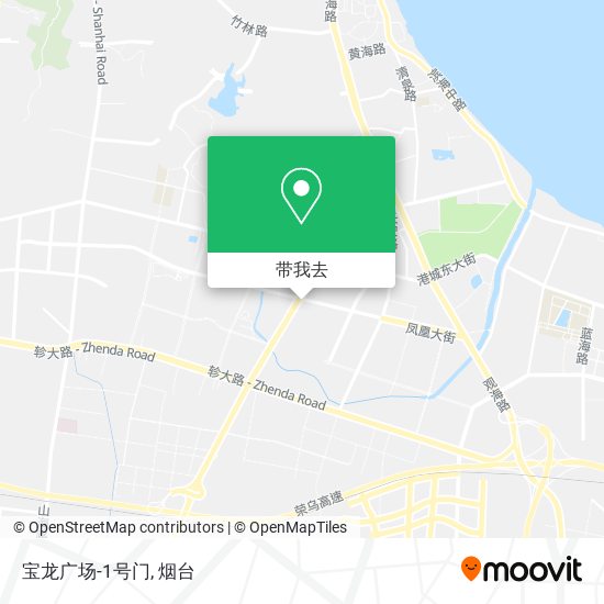 宝龙广场-1号门地图