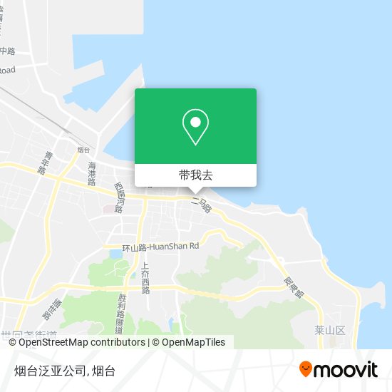 烟台泛亚公司地图