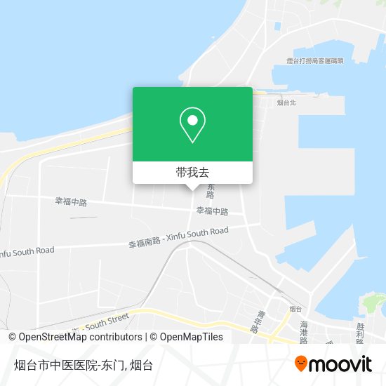 烟台市中医医院-东门地图