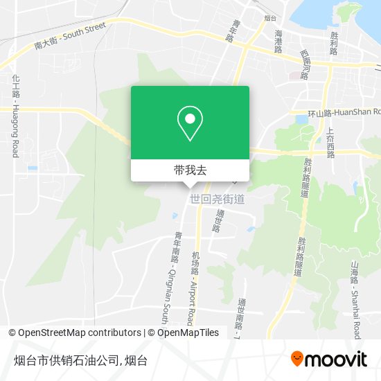 烟台市供销石油公司地图
