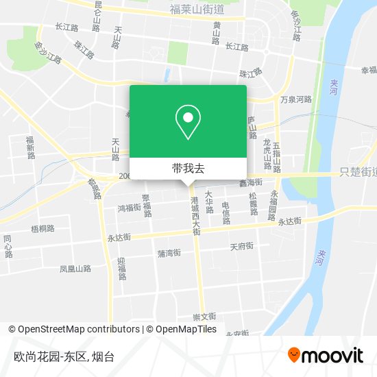 欧尚花园-东区地图