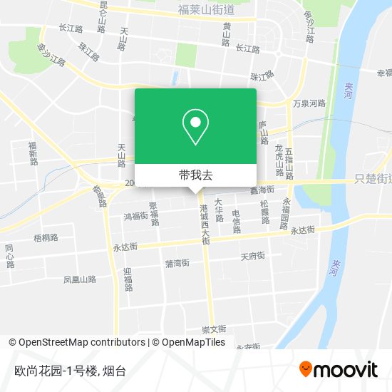欧尚花园-1号楼地图
