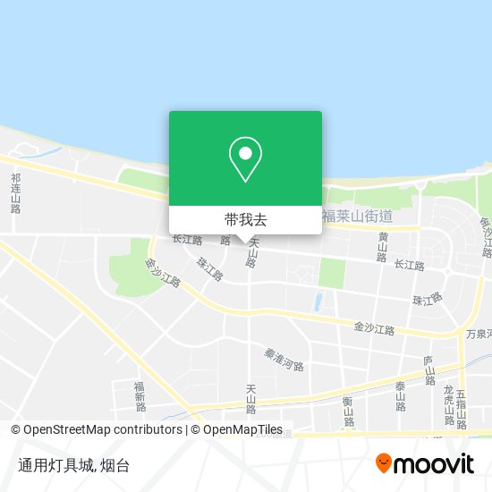 通用灯具城地图