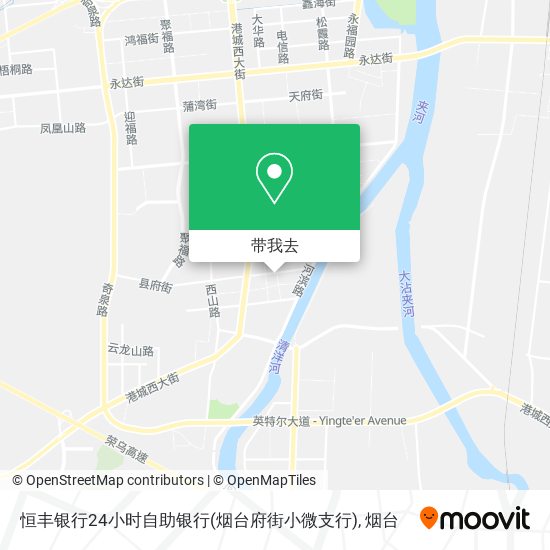 恒丰银行24小时自助银行(烟台府街小微支行)地图