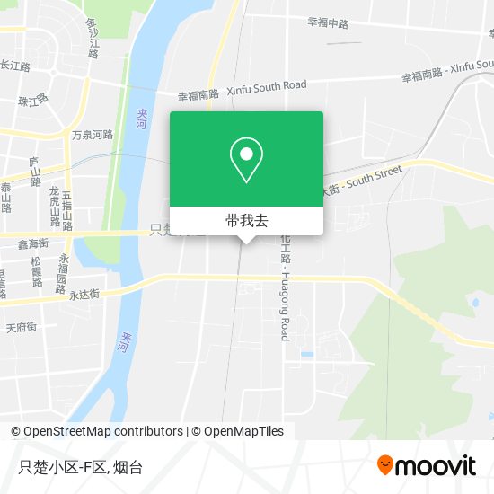 只楚小区-F区地图