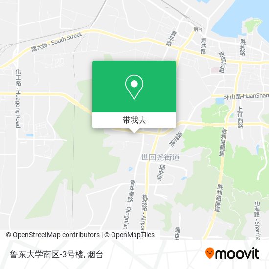 鲁东大学南区-3号楼地图