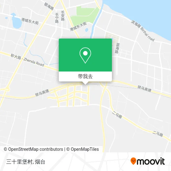 三十里堡村地图