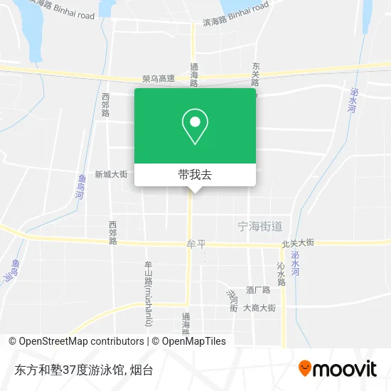 东方和塾37度游泳馆地图