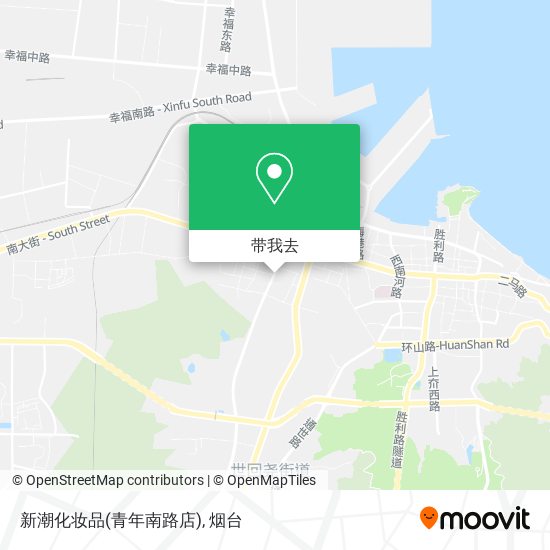 新潮化妆品(青年南路店)地图