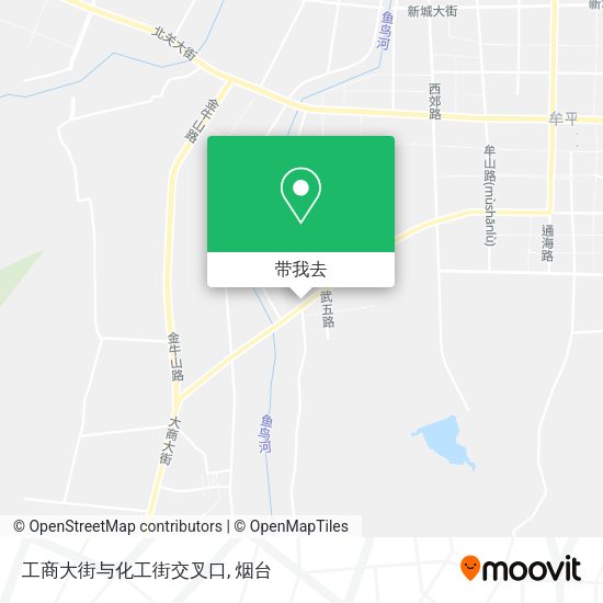 工商大街与化工街交叉口地图