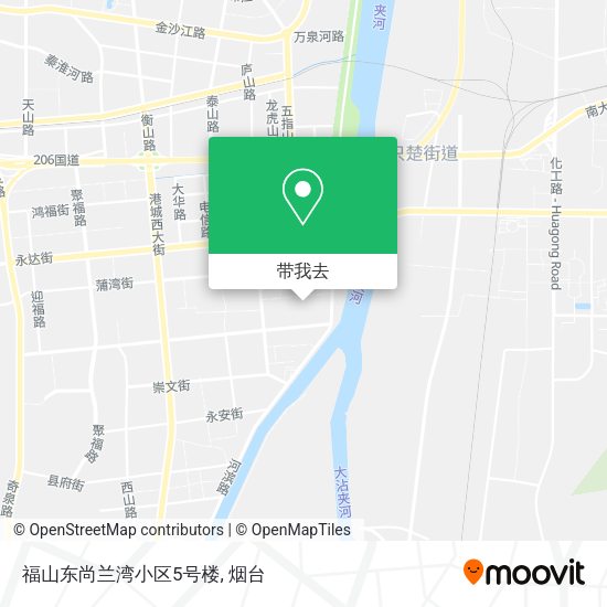 福山东尚兰湾小区5号楼地图