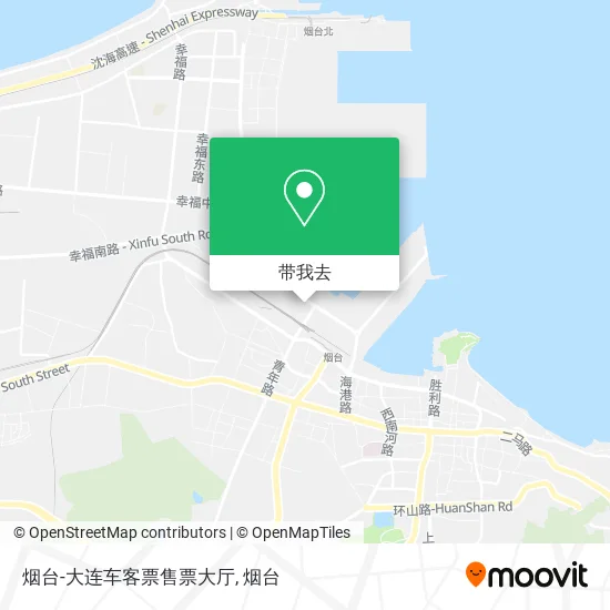 烟台-大连车客票售票大厅地图