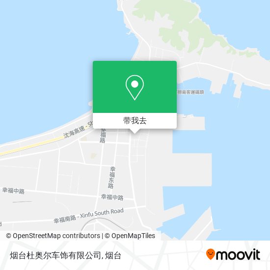 烟台杜奥尔车饰有限公司地图