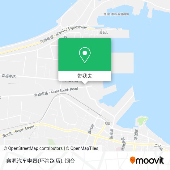 鑫源汽车电器(环海路店)地图