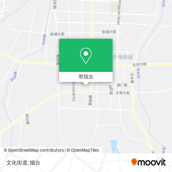 文化街道地图