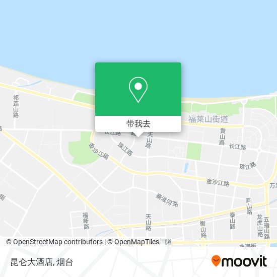 昆仑大酒店地图