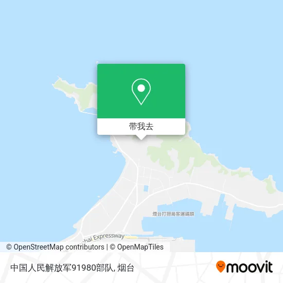 中国人民解放军91980部队地图