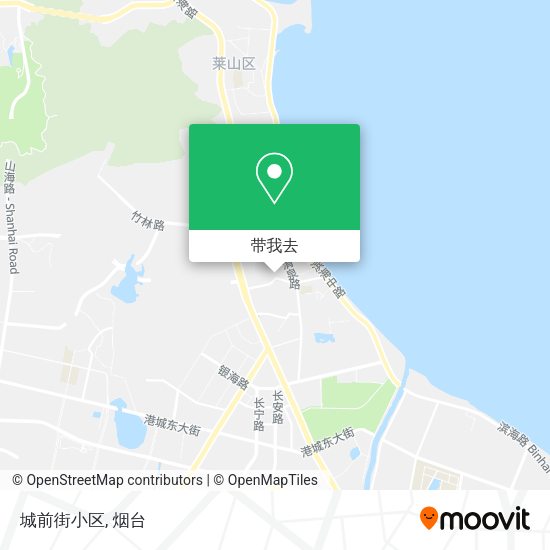 城前街小区地图