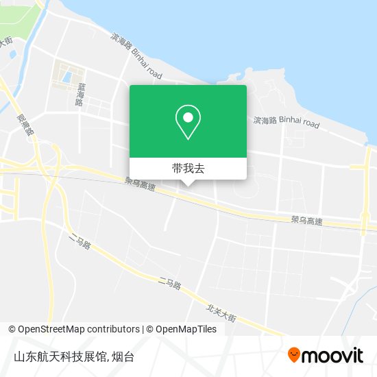 山东航天科技展馆地图