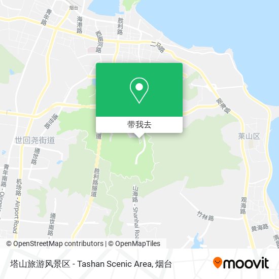 塔山旅游风景区 - Tashan Scenic Area地图