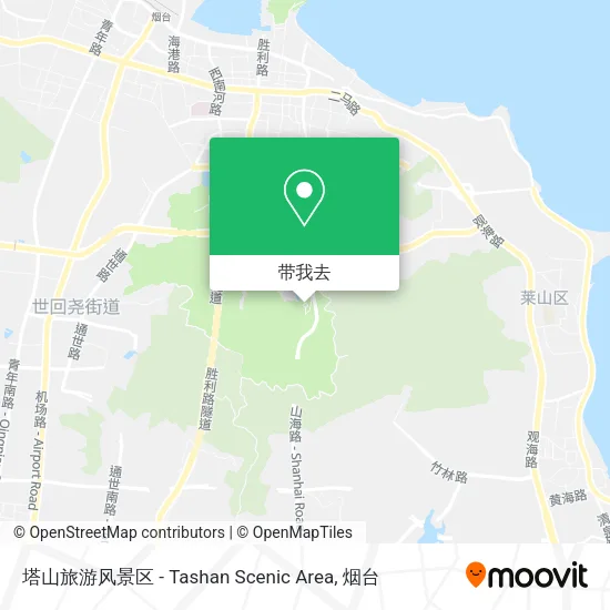 塔山旅游风景区 - Tashan Scenic Area地图