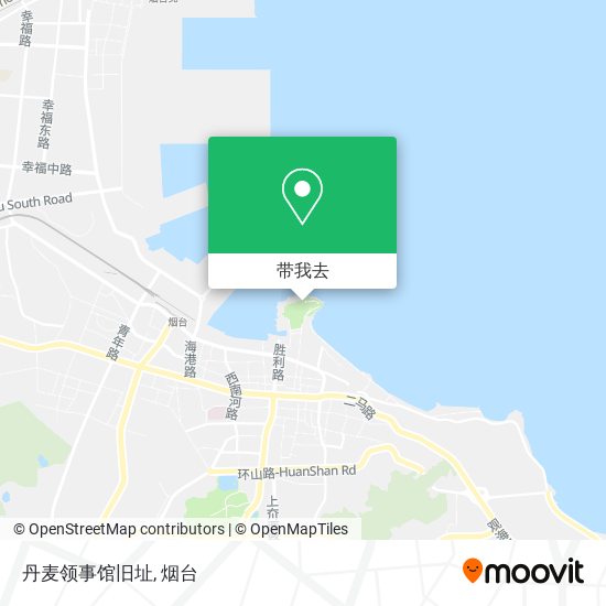 丹麦领事馆旧址地图