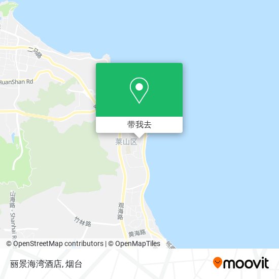 丽景海湾酒店地图