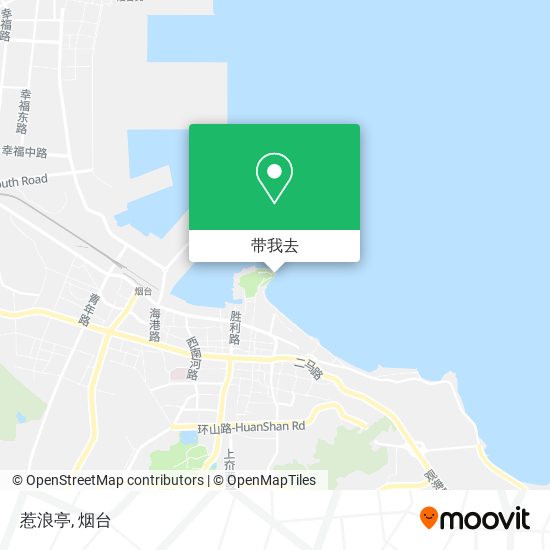 惹浪亭地图
