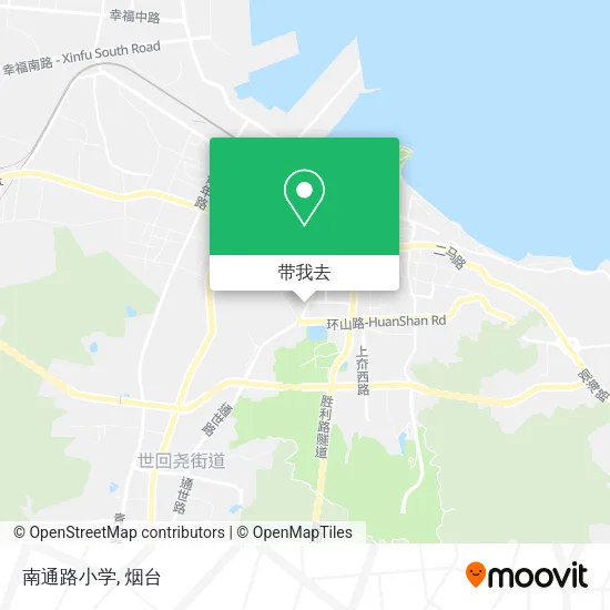 南通路小学地图