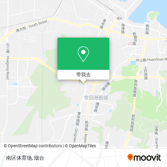 南区体育场地图