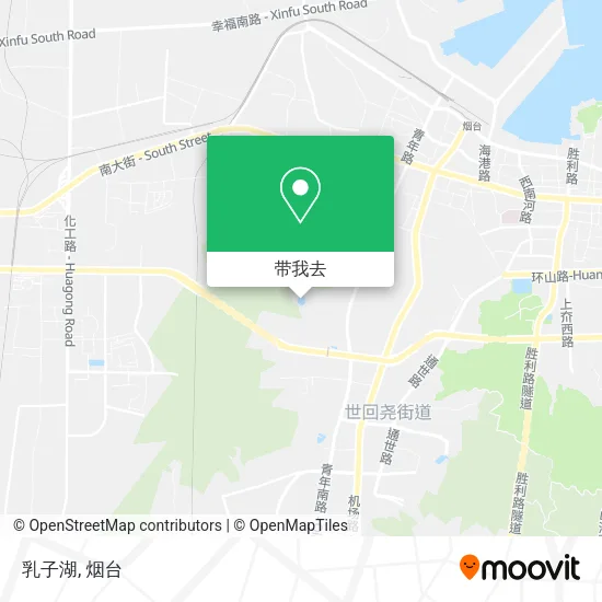 乳子湖地图