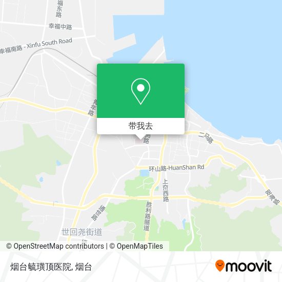 烟台毓璜顶医院地图
