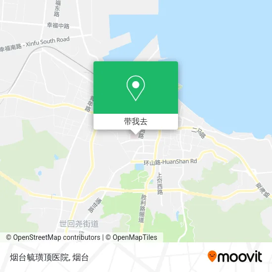 烟台毓璜顶医院地图