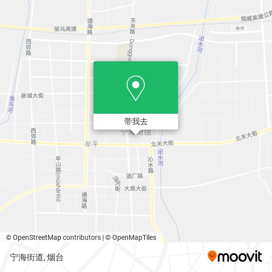 宁海街道地图