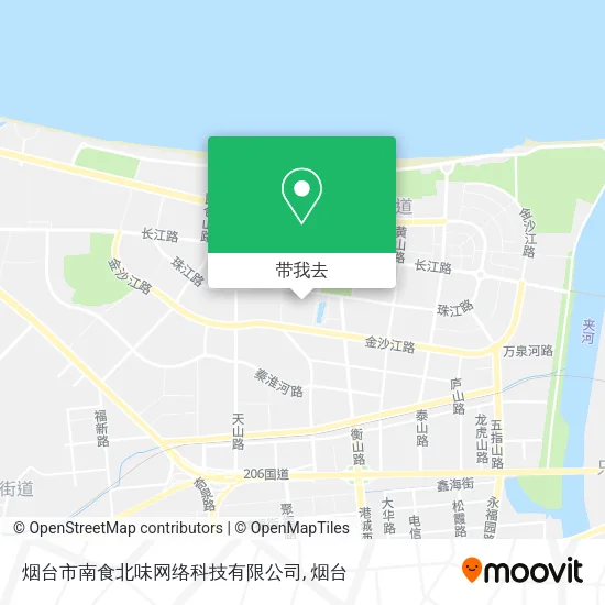 烟台市南食北味网络科技有限公司地图