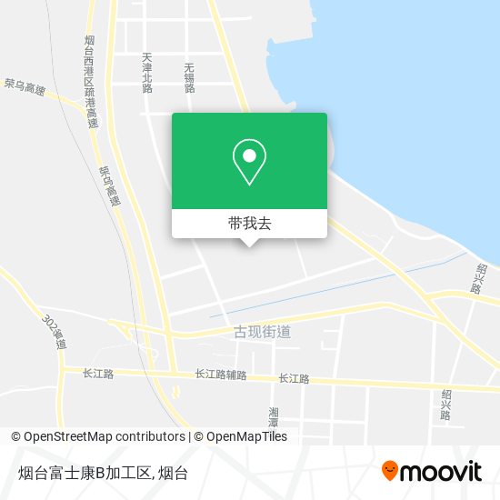 烟台富士康B加工区地图