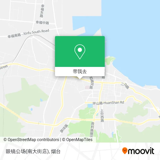 眼镜公场(南大街店)地图