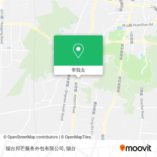 烟台邦芒服务外包有限公司地图