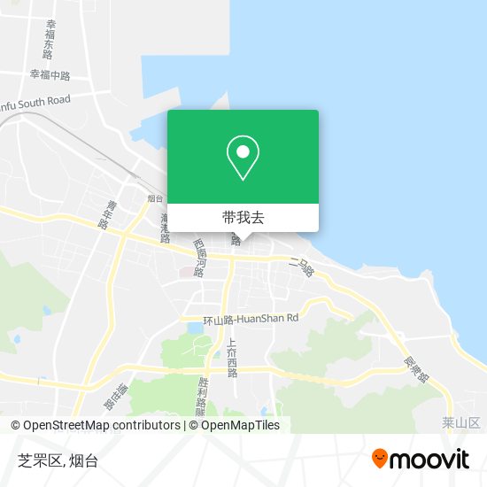 芝罘区地图