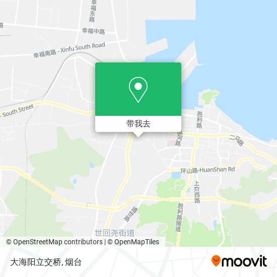 大海阳立交桥地图