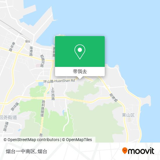 烟台一中南区地图