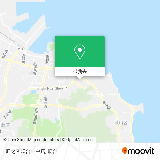 旺之客烟台一中店地图