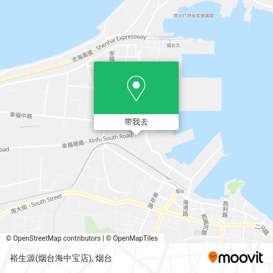 裕生源(烟台海中宝店)地图