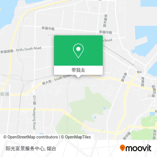 阳光富景服务中心地图