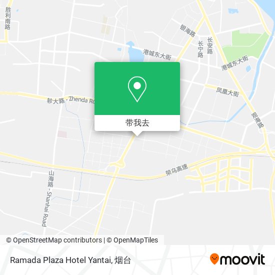 Ramada Plaza Hotel Yantai地图
